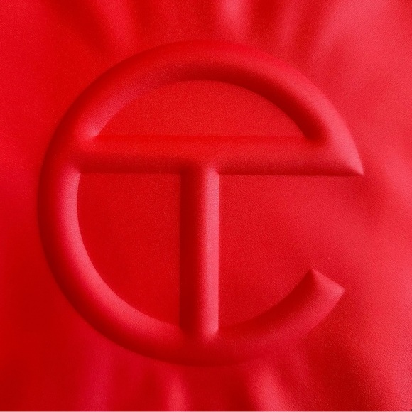 Telfar Shopping Bag Medium Red Vegan Leather Tote NWT - Picture 8 of 12